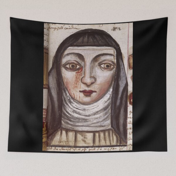 Item preview, Horror Nun with Bleeding Eye designed and sold by LeftHandCraft.