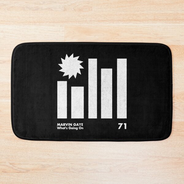 Item preview, Marvin Gaye  Minimal Graphic Design Artwork designed and sold by HitsTosp.