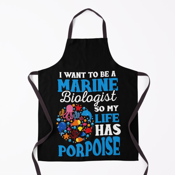Item preview, I want to be a Marine biologist so my life has porpoise - for Marine lovers designed and sold by TeesLina.