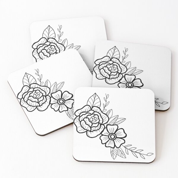 Item preview, Black Flowers designed and sold by HappilyEnzo.