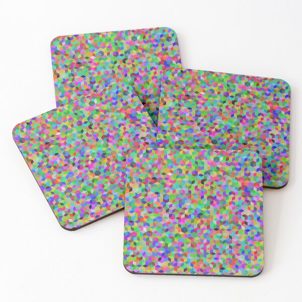 Item preview, Colorful Cubes - Pattern designed and sold by TheEndlessStore.