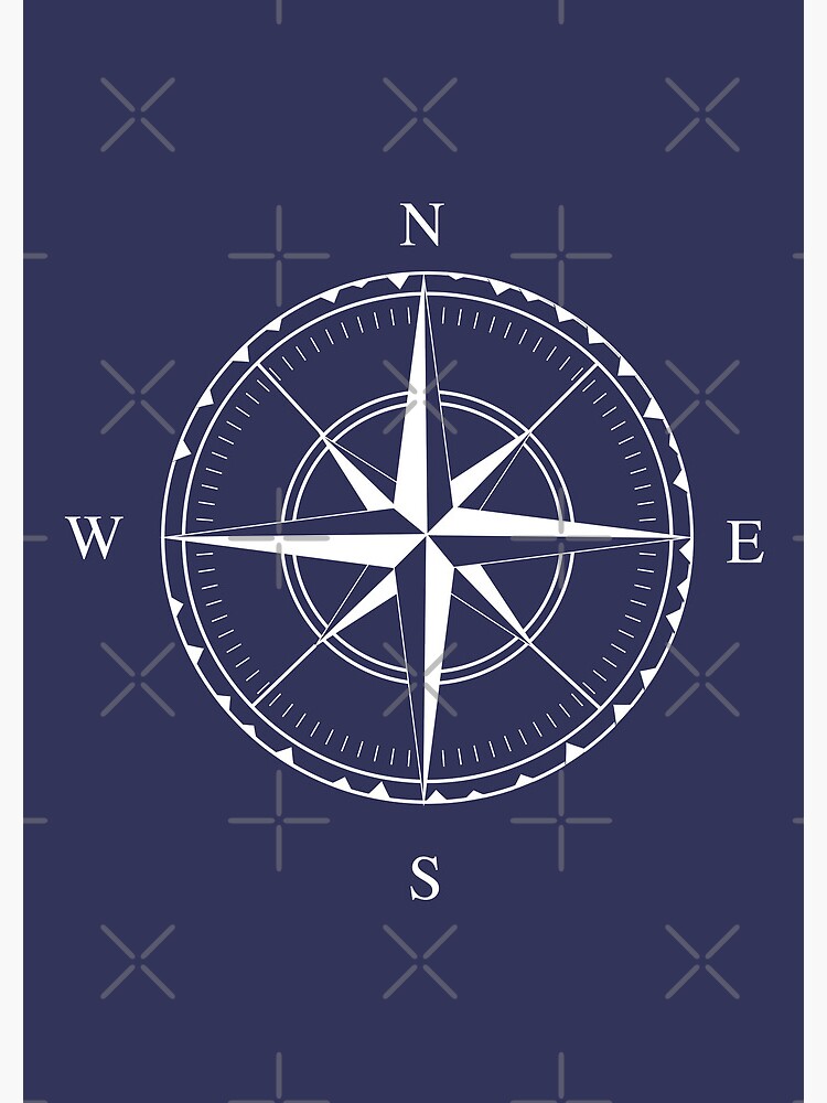 Nautical Anchor and Mandala Compass/Jpg/ Graphic by