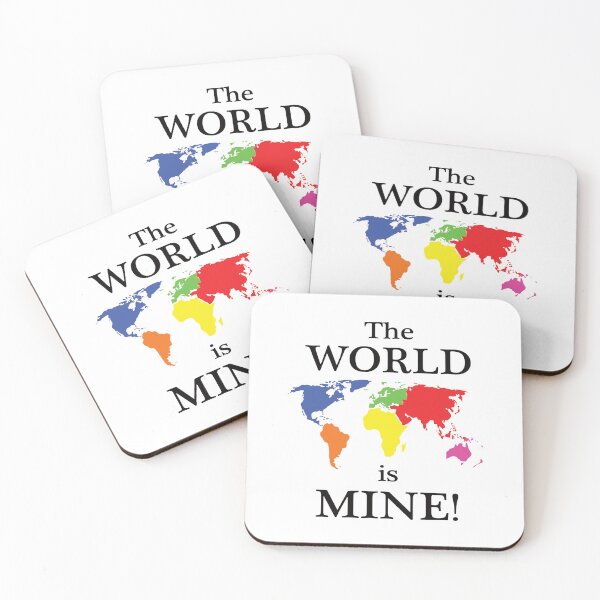 Item preview, The world is mine! - The world is mine! designed and sold by YassOrNope.