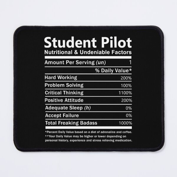 Item preview, Student Pilot  T Shirt - Nutritional Daily Factors Job Gift Item Tee designed and sold by braedowen3.