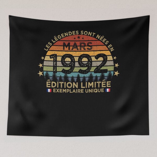 Item preview, Anniversaire 30 Ans Les Legendes Sont Nees en Mars 1992 designed and sold by cssdru.