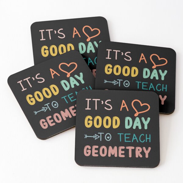 Item preview, Funny Geometry Teacher Gift: It's A Good Day To Teach Geometry designed and sold by AMINE  ★★★★★.