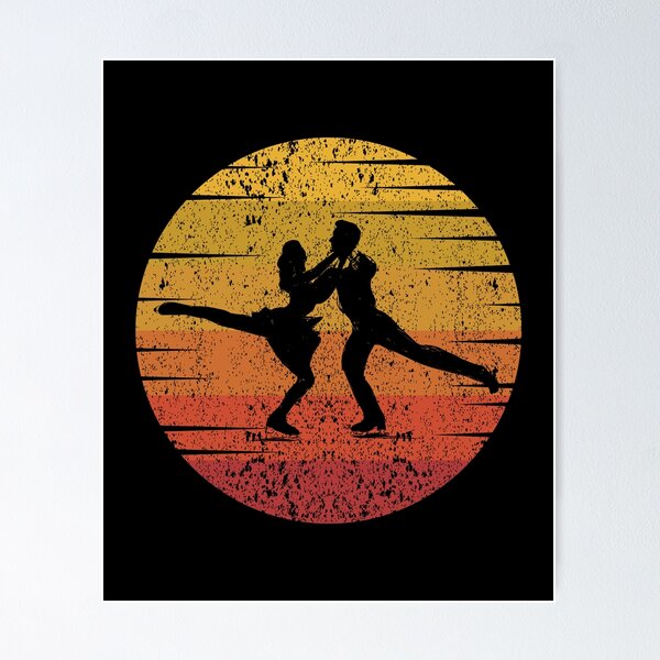 Item preview, Figure Skating Couple Pairs Free Skate Ice Dance  designed and sold by TastefulTees.