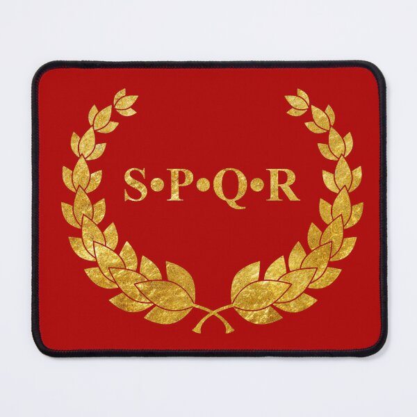 Item preview, S•P•Q•R (on red) designed and sold by DotorEaon.
