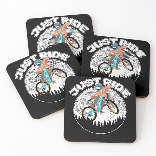 Item preview, El ciclista de Just Ride Mountain Bike salta sobre las montañas de Polygon designed and sold by Cedinho.