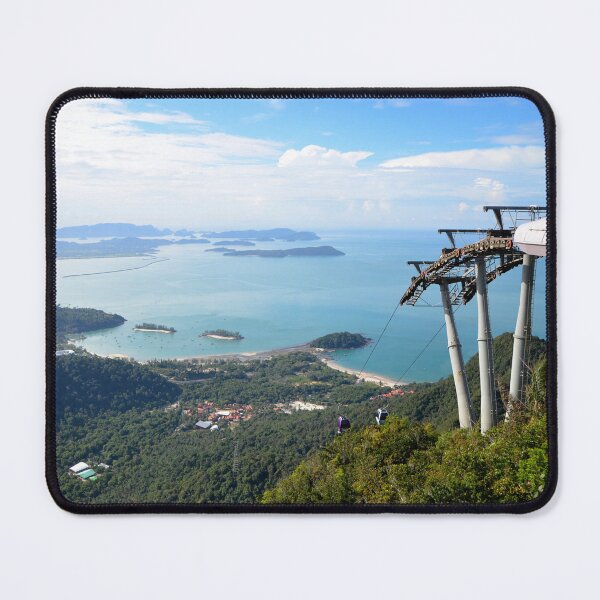 View from Langkawi Mountain Cable Car Platform Malaysia