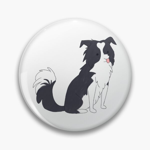 Item preview, Cute Border collie cartoon illustration  designed and sold by Yarafantasyart.