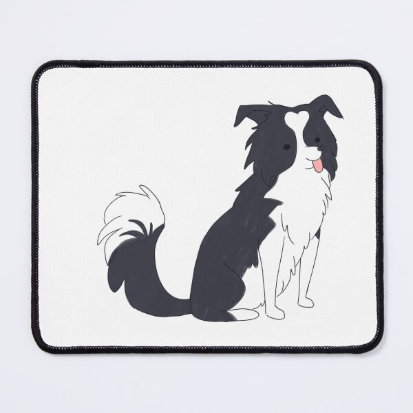 Item preview, Cute Border collie cartoon illustration designed and sold by Yarafantasyart.