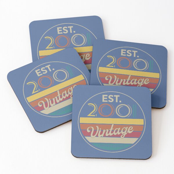 Item preview, 2001 Vintage 21st Birthday Bday Legal Drinking Age Colorful designed and sold by raretshirtsuk.