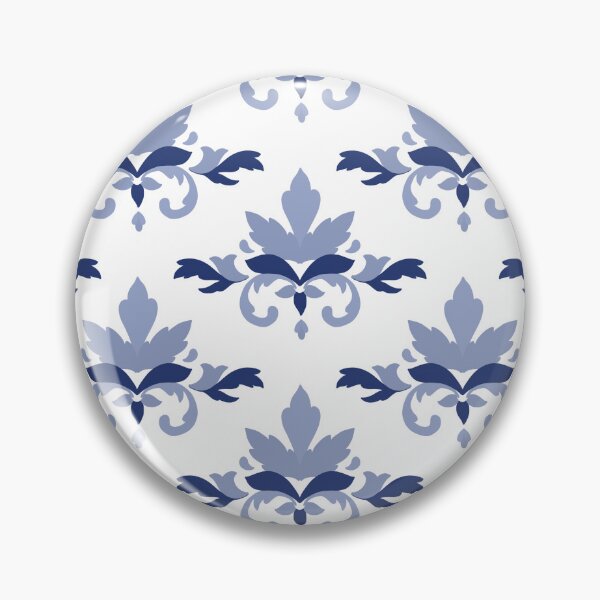 Item preview, Slate Blue Floral designed and sold by KBMeyer.