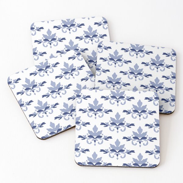 Item preview, Slate Blue Floral designed and sold by KBMeyer.