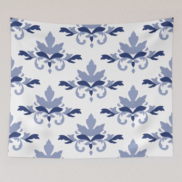 Item preview, Slate Blue Floral designed and sold by KBMeyer.