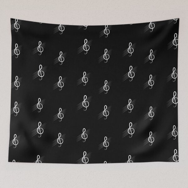 Item preview, Treble Clef Music pattern designed and sold by BlakefourDesign.