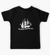 Never grow up - PETER PAN - Kids Clothes Kids Tee