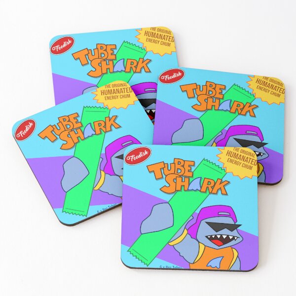 Item preview, Tube Shark Box Art designed and sold by EpicDuckStudios.