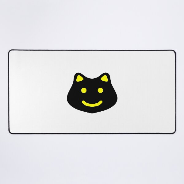 Item preview, Black cat with smile designed and sold by Đorđe Jović.