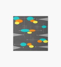 Spheres and Triangles Art Board