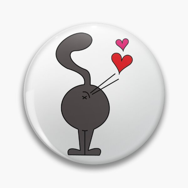 Item preview, A lovely farting Ass - Grey Cat Edition  designed and sold by VentunoGrammi.
