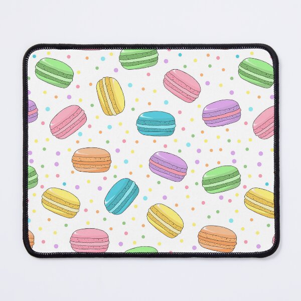Item preview, Pretty Pastel Coloured French Macarons Pattern designed and sold by HotHibiscus.