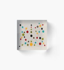 Sticks and Bubbles Acrylic Block
