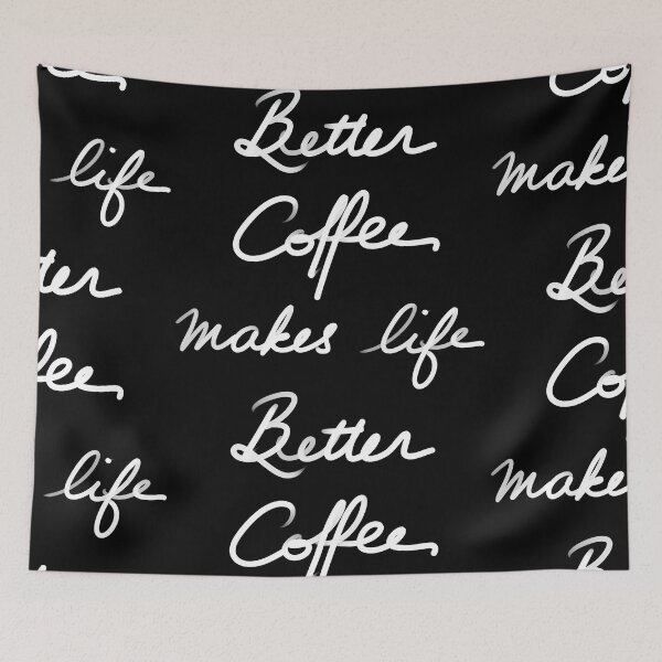 Item preview, coffee makes life better,  designed and sold by InmyOwnwords.