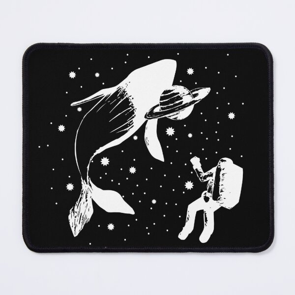 Item preview, Space Whale and Astronaut - dark designed and sold by ThisBjmnID.