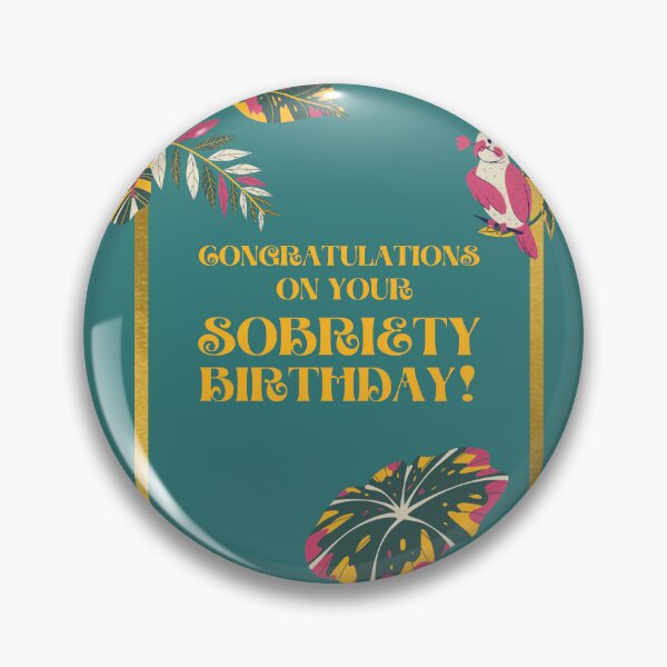 Item preview, Sobriety Birthday - AA Congratulations designed and sold by superbling.