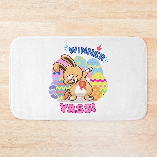 Item preview, Cute Victory Dab Dance Easter Bunny Egg Hunt Winner Yass - Colorful Egg Hunt Easter Celebration designed and sold by Cawaiico.