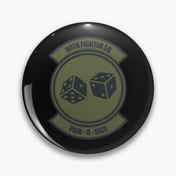 Item preview, 90th Fighter Squadron Patch (subdued) designed and sold by FroziElex.