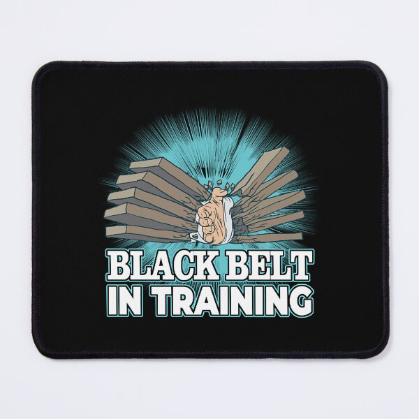 Item preview, Karate student black belt training in karate dojo designed and sold by FroziElex.