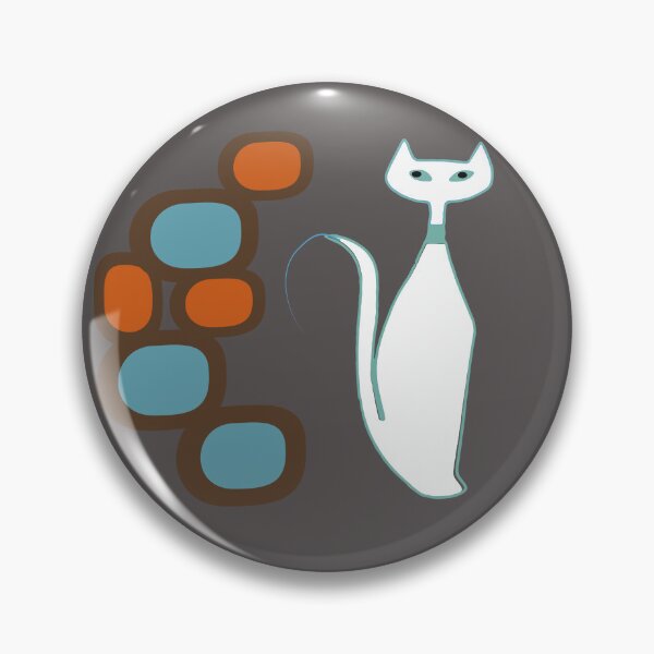 Item preview, Atomic Kitty surrounded by Stepping Stones designed and sold by LisWilliams.
