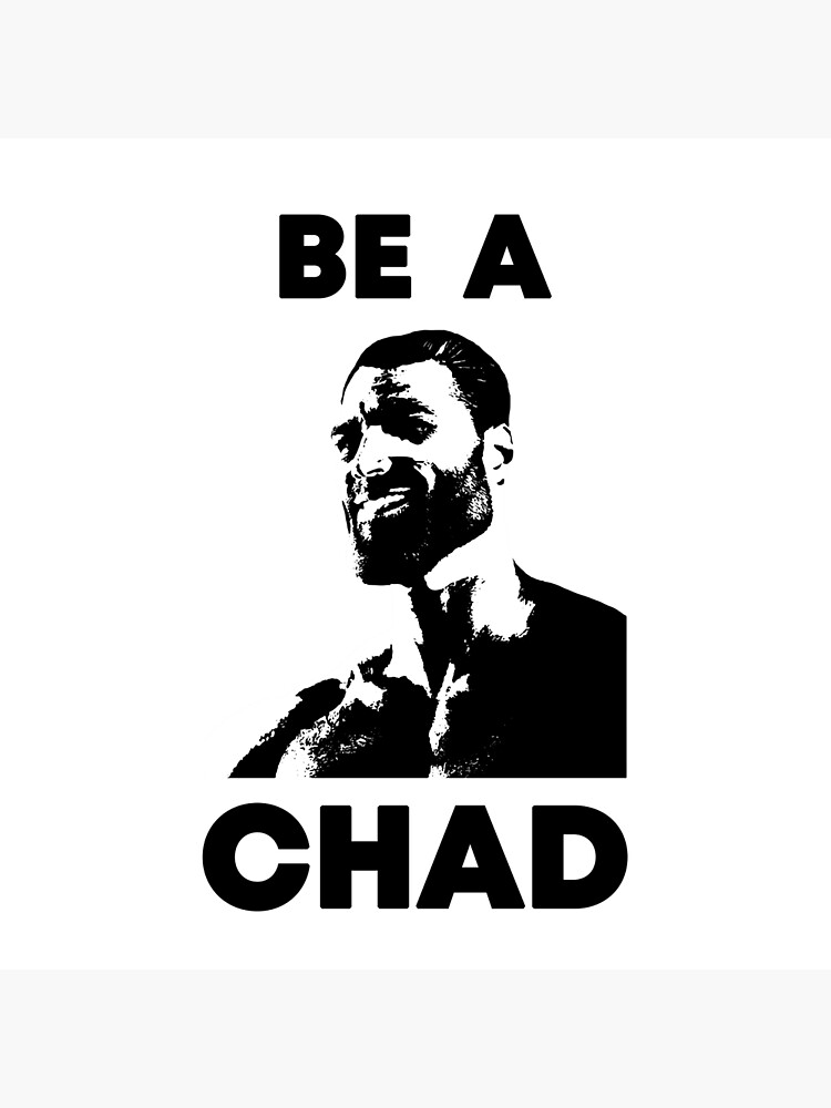 Chad illustration  Poster for Sale by HitTheBalances