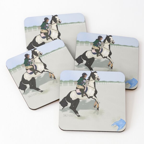 Item preview, Horse scared of plastic bag sticker designed and sold by can-of-pringles.
