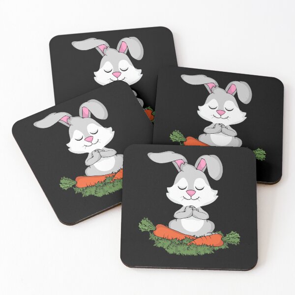 Item preview, Rabbit Yoga Lover Women Meditating Gift Bunny Meditation designed and sold by DSWShirts.