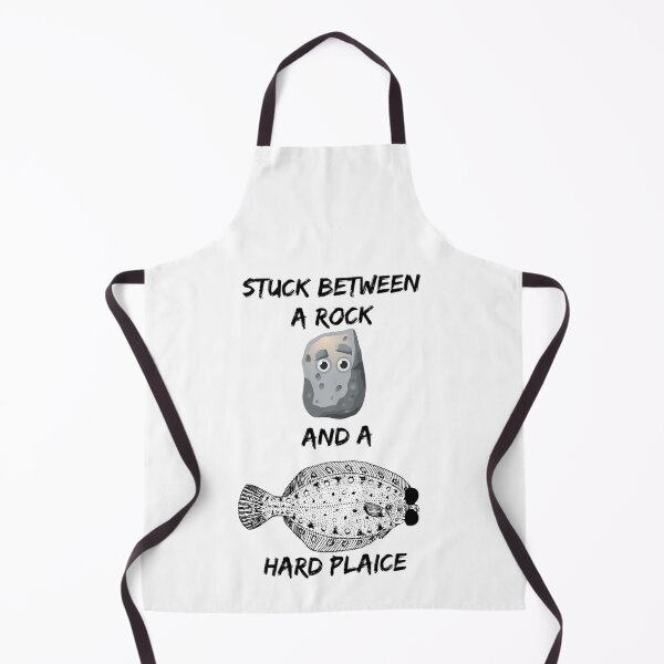 Item preview, Stuck between a Rock and a Hard Place Quote, Plaice Fish designed and sold by enigma3a.
