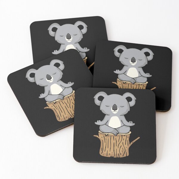 Item preview, Meditating Koala Lover Women Meditation Gift Yoga designed and sold by DSWShirts.