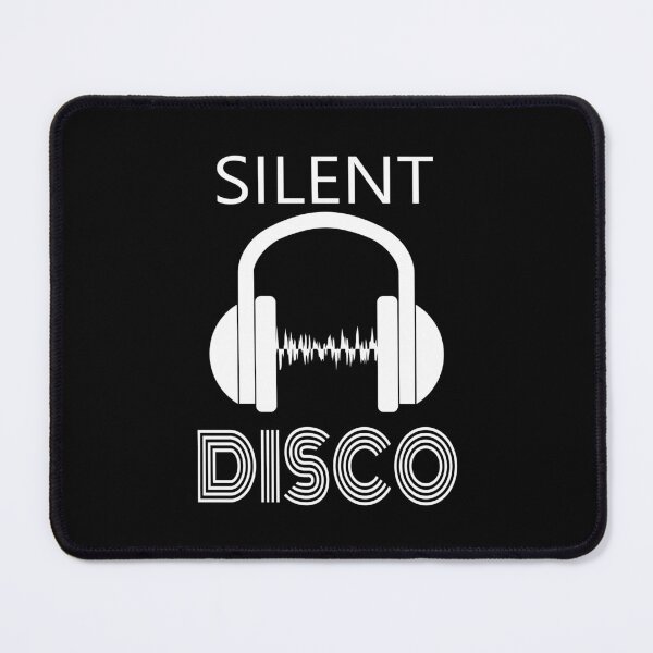 Item preview, White Black Silent Disco designed and sold by SunnyBrand.