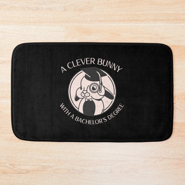 Item preview, Clever Bunny With a Bachelors Degree - University Graduation - Graduatees designed and sold by GraduaTees.