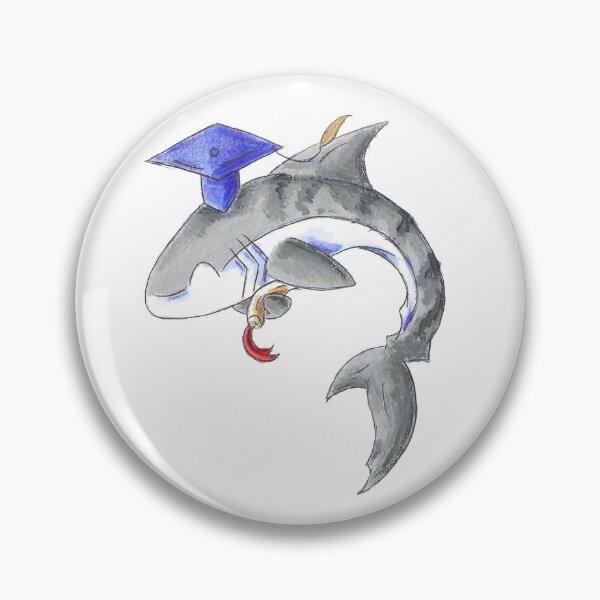 Item preview, Tiger Shark Grad designed and sold by KOKeefeArt.