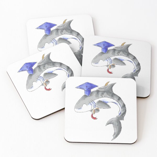 Item preview, Tiger Shark Grad designed and sold by KOKeefeArt.