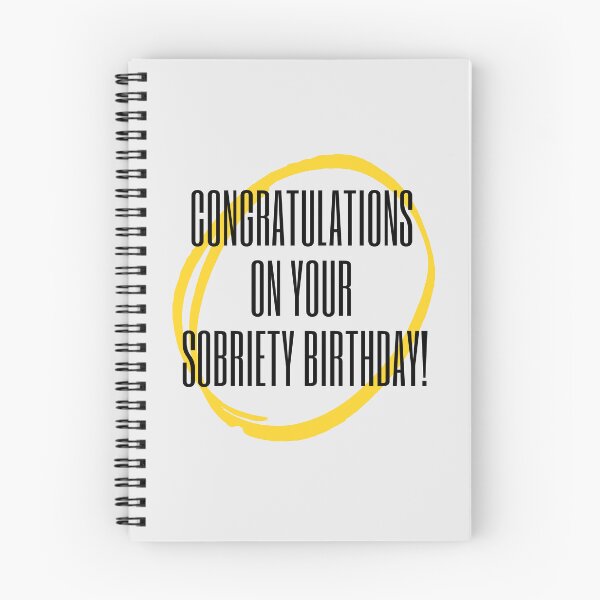 Item preview, Congratulations Sobriety Birthday - AA Congratulations designed and sold by superbling.