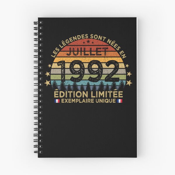Item preview, Anniversaire 30 Ans Les Legendes Sont Nees en Juillet 1992 designed and sold by cssdru.