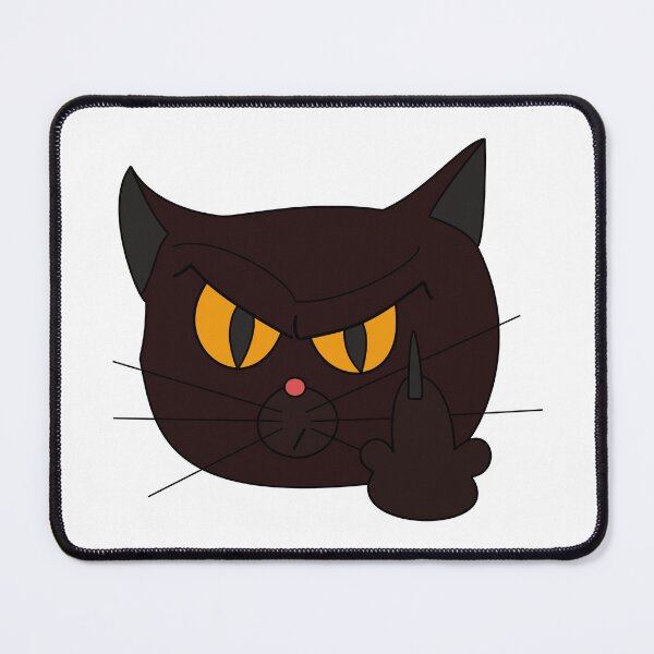 Item preview, Fu**ing Black Cat designed and sold by VentunoGrammi.