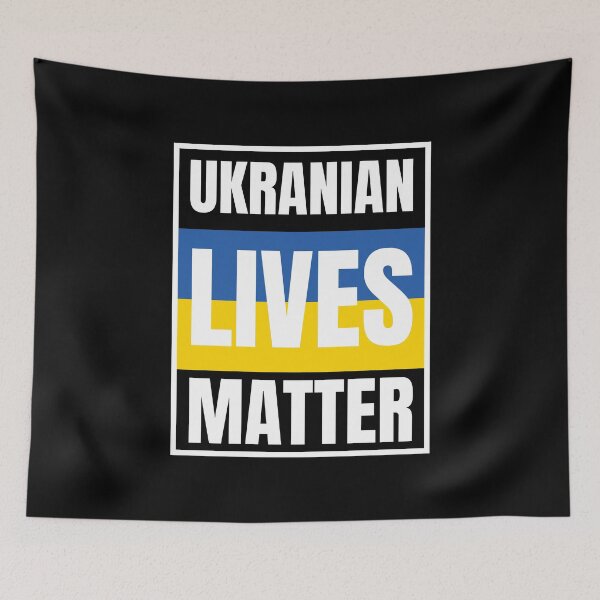 Item preview, Ukrainian Lives Matter With Ukraine Flag For Ukrainian Roots And Ukrainian Idea - Ukrainian Roots designed and sold by lodarohit.