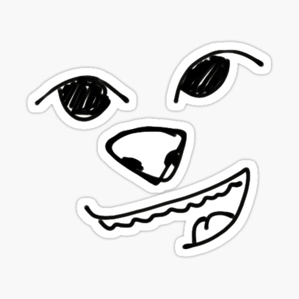 Item preview, monster face designed and sold by freddylikeapple.