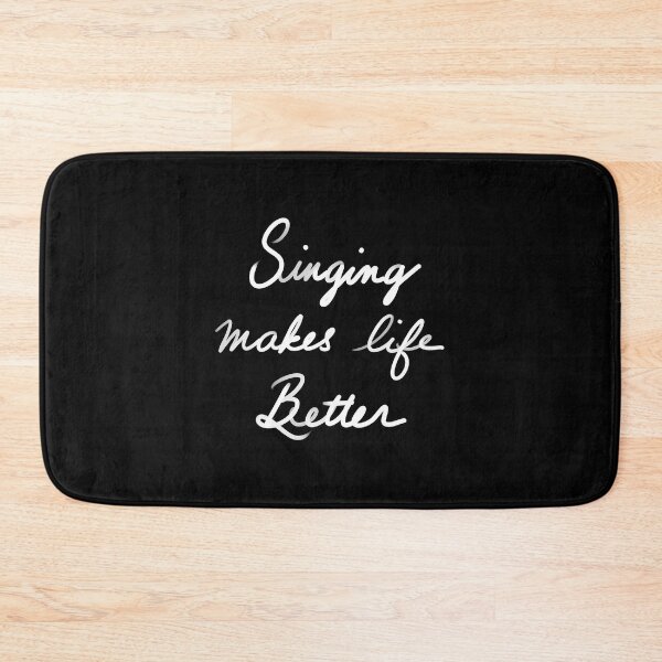 Item preview, singing makes life better designed and sold by InmyOwnwords.